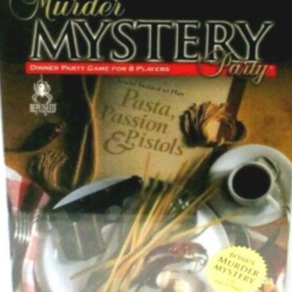 Pasta, Passion & Pistols Murder Mystery Game